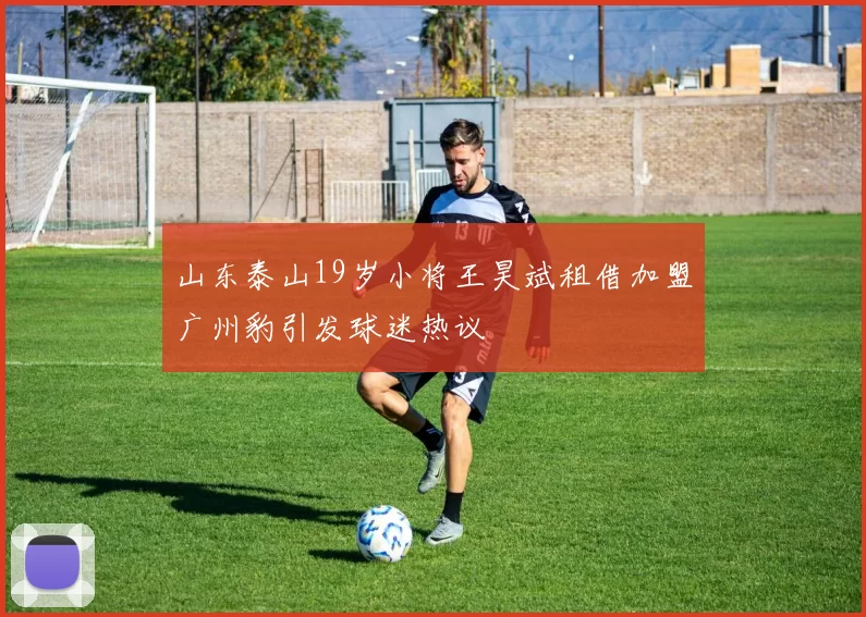 山东泰山19岁小将王昊斌租借加盟广州豹引发球迷热议